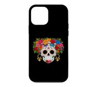 Custodia per iPhone 12 mini Dia De Los Muertos dead Day of the Hanging skulls