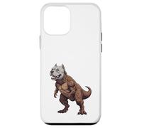 Custodia per iPhone 12 mini Dinosauri divertenti di Pitbull T Rex