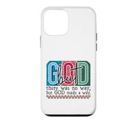 Custodia per iPhone 12 mini Dio ha creato un modo per credere nella fede cristiana