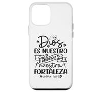 Custodia per iPhone 12 mini Dios es nuestro amparo y fortaleza