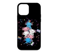 Custodia per iPhone 12 mini Diritti Delle Persone Transgender Axolotl Queer Kawaii Lgbtq