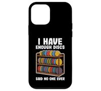 Custodia per iPhone 12 mini Disco divertente Gof Men I have enough disc