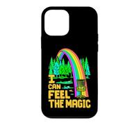 Custodia per iPhone 12 mini Disco Giocatore di Golf Divertente Arcobaleno Ace I Can Feel The Magic