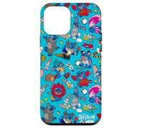 Custodia per iPhone 12 mini Disney 100 Stitch in Costume Disney Personaggi e Scrump