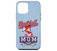 Custodia per iPhone 12 mini Disney Baseball Mom Sports Minnie Mouse Mother's Day Tee