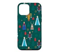 Custodia per iPhone 12 mini Disney Frozen Holiday Nutcrackers Scandinavian Christmas
