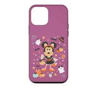 Custodia per iPhone 12 mini Disney Halloween Minnie Mouse Cute Cat Costume Collage