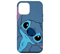 Custodia per iPhone 12 mini Disney Lilo and Stitch Cute Stitch Face Slate Gray