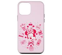 Custodia per iPhone 12 mini Disney Minnie Mouse Sweet Treats & Cherries Pink Coquette