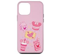 Custodia per iPhone 12 mini Disney Minnie Mouse Sweet Treats Pink Coquette Collage
