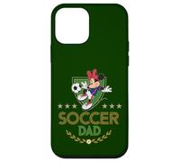 Custodia per iPhone 12 mini Disney Soccer Dad Sports Minnie Mouse Father's Day Gift