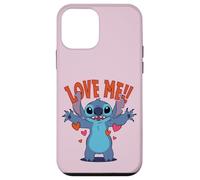 Custodia per iPhone 12 mini Disney Stitch "Love Me!" Funny Valentine's Day
