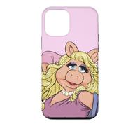 Custodia per iPhone 12 mini Disney The Muppets Miss Piggy Big Face Pink