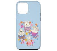 Custodia per iPhone 12 mini Disney Winnie the Pooh Spring Easter Friendly Flower Faces
