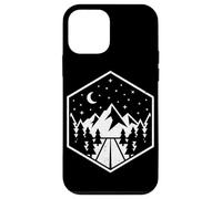 Custodia per iPhone 12 mini Distintivo di montagna Notte Sentieri Escursionismo