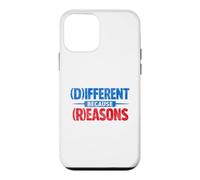 Custodia per iPhone 12 mini Diverso Perché Ragioni Divertente Satira Politica