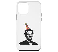 Custodia per iPhone 12 mini Divertente compleanno del presidente Abe Abraham Lincoln