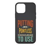 Custodia per iPhone 12 mini Divertente Conoscenza Trivia, Regalo Quiz Cervello, Quiz Design
