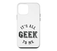 Custodia per iPhone 12 mini Divertente design intelligente cervello, Nerd Pun, Quiz Trivia