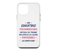 Custodia per iPhone 12 mini Divertente Educatrice donna Collega Straordinaria Educatrice