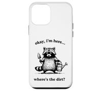 Custodia per iPhone 12 mini Divertente Procione Giardiniere Battuta Spiritosa