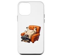 Custodia per iPhone 12 mini Divertente Pug VR Gaming Dog Art