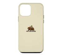 Custodia per iPhone 12 mini Divertente rana che cavalca l'orso questo è un meme indignazione