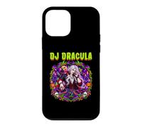 Custodia per iPhone 12 mini DJ Dracula Vampire Disc Jockey Giradischi Vinili Spooky Spaventoso