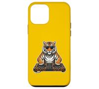 Custodia per iPhone 12 mini DJ Tiger Indossare Occhiali Da Sole - Urban Streetwear Dance Music