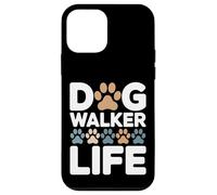 Custodia per iPhone 12 mini Dog Walker Life Amante degli animali domestici