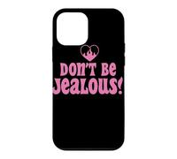 Custodia per iPhone 12 mini Don't Be Jealous Retro Pink Citazione Grafica