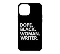 Custodia per iPhone 12 mini Dope Black Woman Writer Scrittori afroamericani Orgoglio