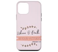 Custodia per iPhone 12 mini Dove O morte è la tua vittoria? Corinzi 15:55 Pasqua