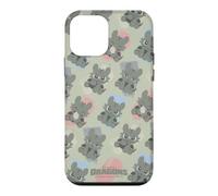 Custodia per iPhone 12 mini DreamWorks Dragons Toothless Expression Paint Strokes