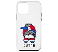 Custodia per iPhone 12 mini Dutch Girl Dutch Heritage Netherlands Flag