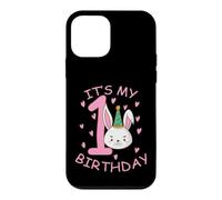 Custodia per iPhone 12 mini È il mio primo compleanno Bunny Child Girl