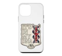Custodia per iPhone 12 mini È nel mio DNA, bandiera Union Jack del Regno Unito, British Heritage Design