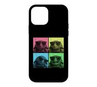 Custodia per iPhone 12 mini Eastern Box Tartaruga Pop Art Divertente Turtle Lover Photo Booth