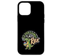 Custodia per iPhone 12 mini Eastersaurus Rex Funny T-Rex Easter Bunny Ears Ragazzi Bambini