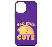 Custodia per iPhone 12 mini Egg-stra Carino Kawaii Egg Tart Pun Foodie