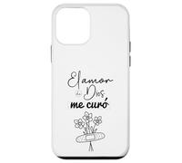 Custodia per iPhone 12 mini El amor de Dios me curó.
