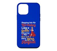 Custodia per iPhone 12 mini Entrando nel mio compleanno come una regina nata nell'agosto 1970