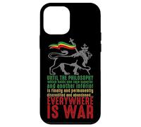 Custodia per iPhone 12 mini EVERYWHERE IS WAR Discorso Haile Selassie Leone Giuda Reggae