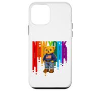 Custodia per iPhone 12 mini Exceed The Limit New York Teddy Bear- Colorful NYC Boroughs