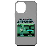Custodia per iPhone 12 mini Expecting Dad Gamer New Boss Sleep Schedule