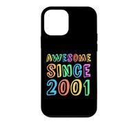 Custodia per iPhone 12 mini Fantastico dal 2001 Insegnante 25° Compleanno Ragazzo Ragazza Bruh BFF