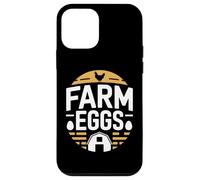 Custodia per iPhone 12 mini Farm Eggs Vita Pollaio Uova Fresche