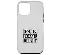 Custodia per iPhone 12 mini fck fossil bllsht! Contro la lobby dei combustibili fossili