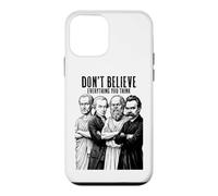 Custodia per iPhone 12 mini Filosofia divertente non credere a tutto filosofo