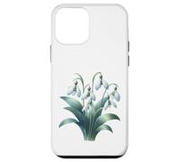 Custodia per iPhone 12 mini Fiore di nascita di gennaio Botanical Bloom Bucaneve